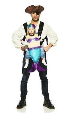 Pirate & Mermaid Baby Carrier Costume