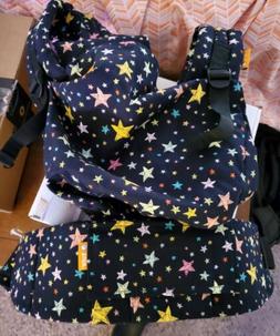 Tula rainbow stars Half Buckle Cotton Baby Carrier
