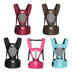 Soft Cotton Baby Carrier Sling Hip Seat Wrap Mesh Design for