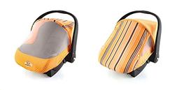 Cozy Cover Sun and Bug Cover, Orange