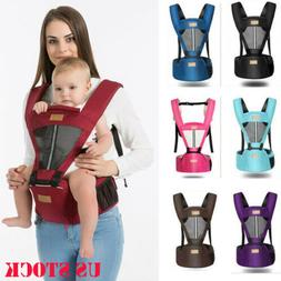 US Baby Carrier Infant Kid Baby Hipseat Sling Front Kangaroo