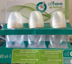 Evenflo Vented + 4 oz Baby Bottles  - New