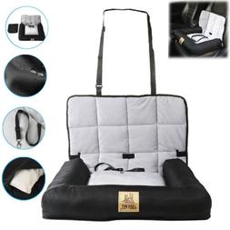 Waterproof Dog Cat Booster Car Seat Belt Carrier Bed For Sma